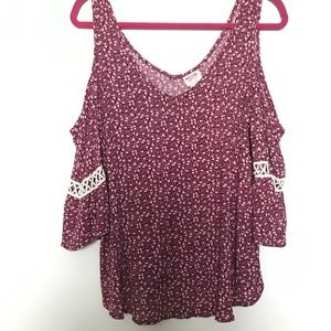 Cold Shoulder Blouse